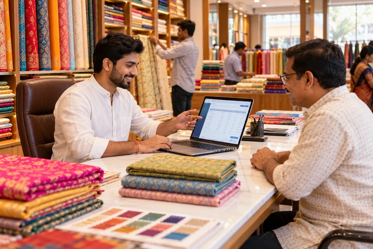 A business in Ahmedabad using Hexa software