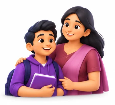 Student and parent