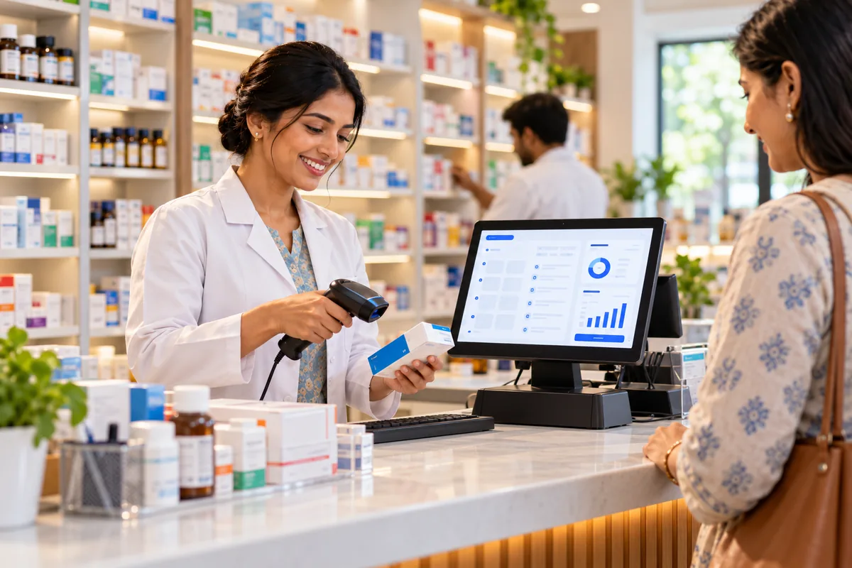 Pharmly in use