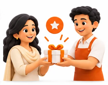 Reward the customer
