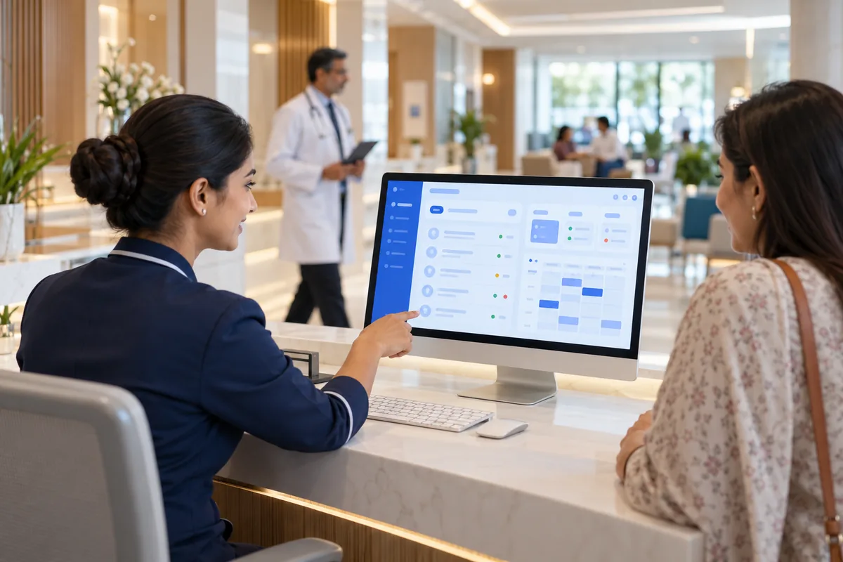 Healthcare business using Hexa software