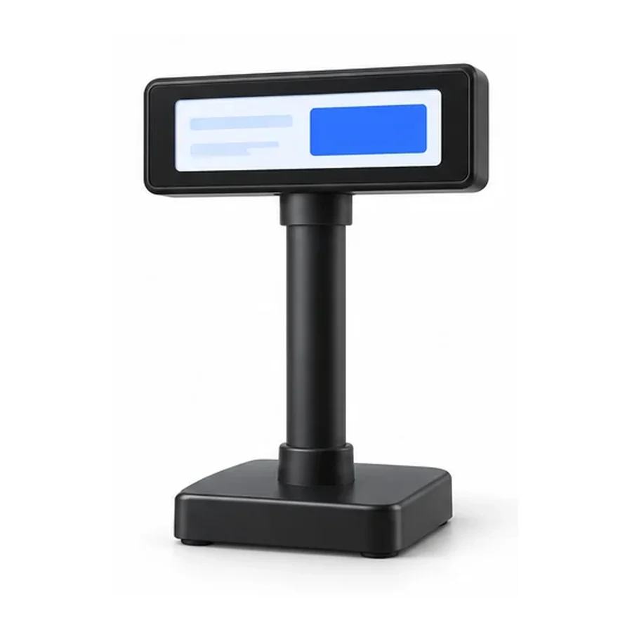 Customer display pole