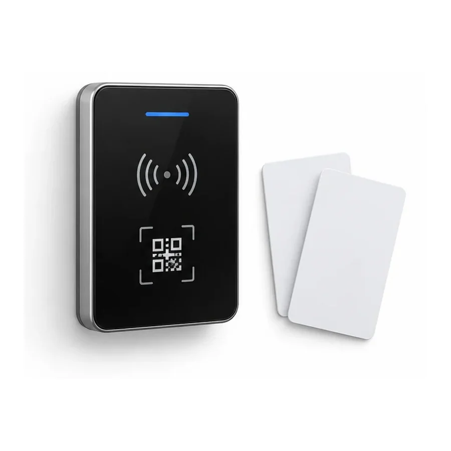 RFID and QR access reader