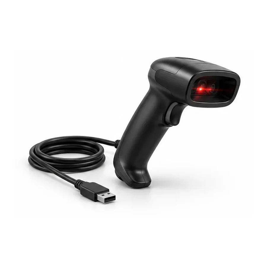 Wired 1D/2D barcode scanner